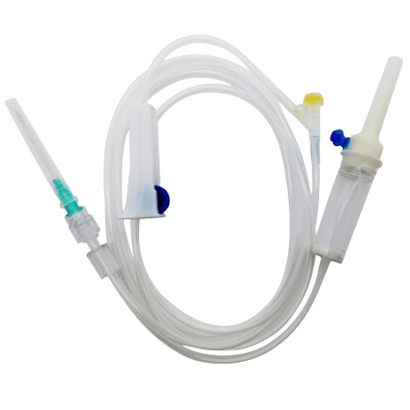 Y infusion sets